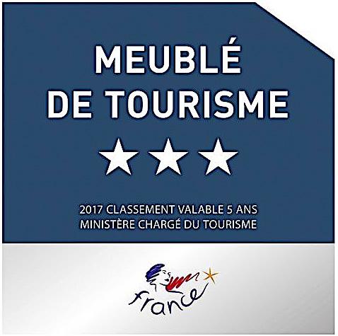 Gite classé 3 étoiles