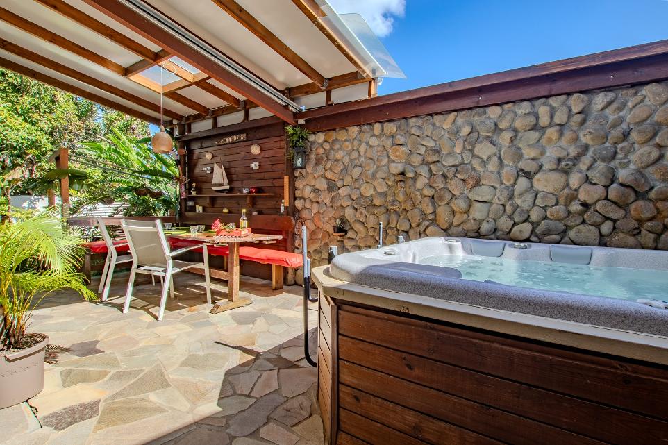 gîte avec jacuzzi privatif guadeloupe